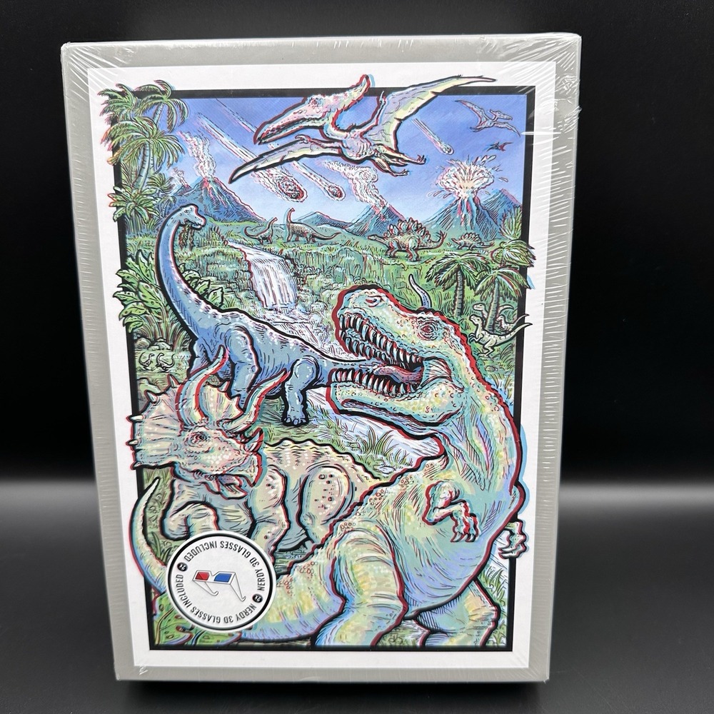 Cloudberries Dinosaurs Poster 3D Puzzle 500pc.